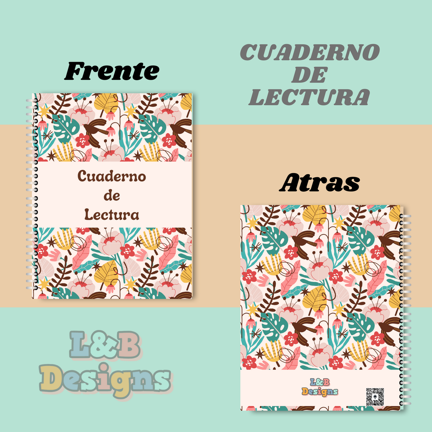 CUADERNO LECTURA MULTI COLOR (NUEVO DISEÑO)