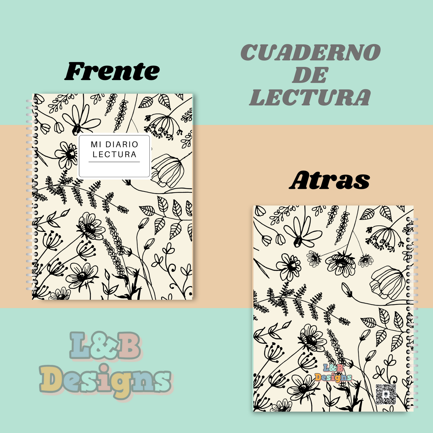 CUADERNO LECTURA MULTI COLOR (NUEVO DISEÑO)