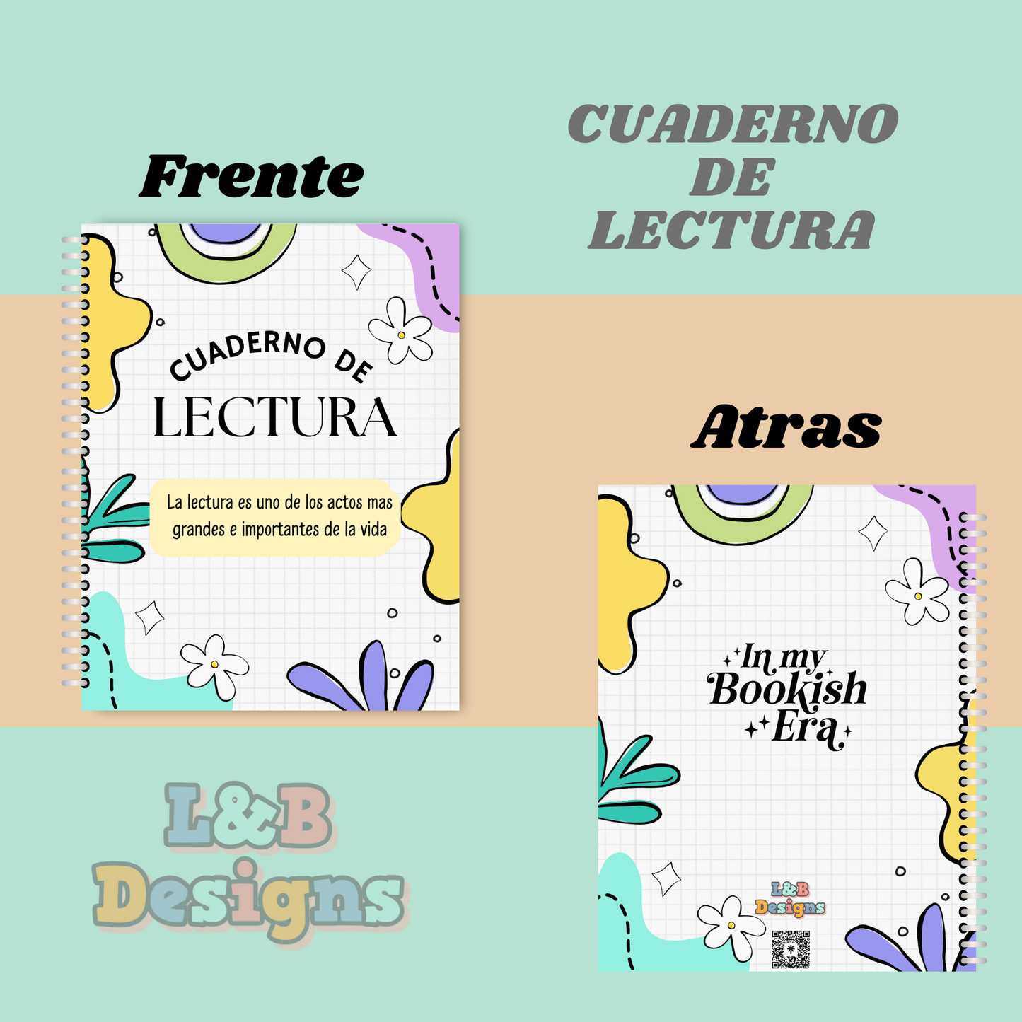CUADERNO LECTURA MULTI COLOR (NUEVO DISEÑO)