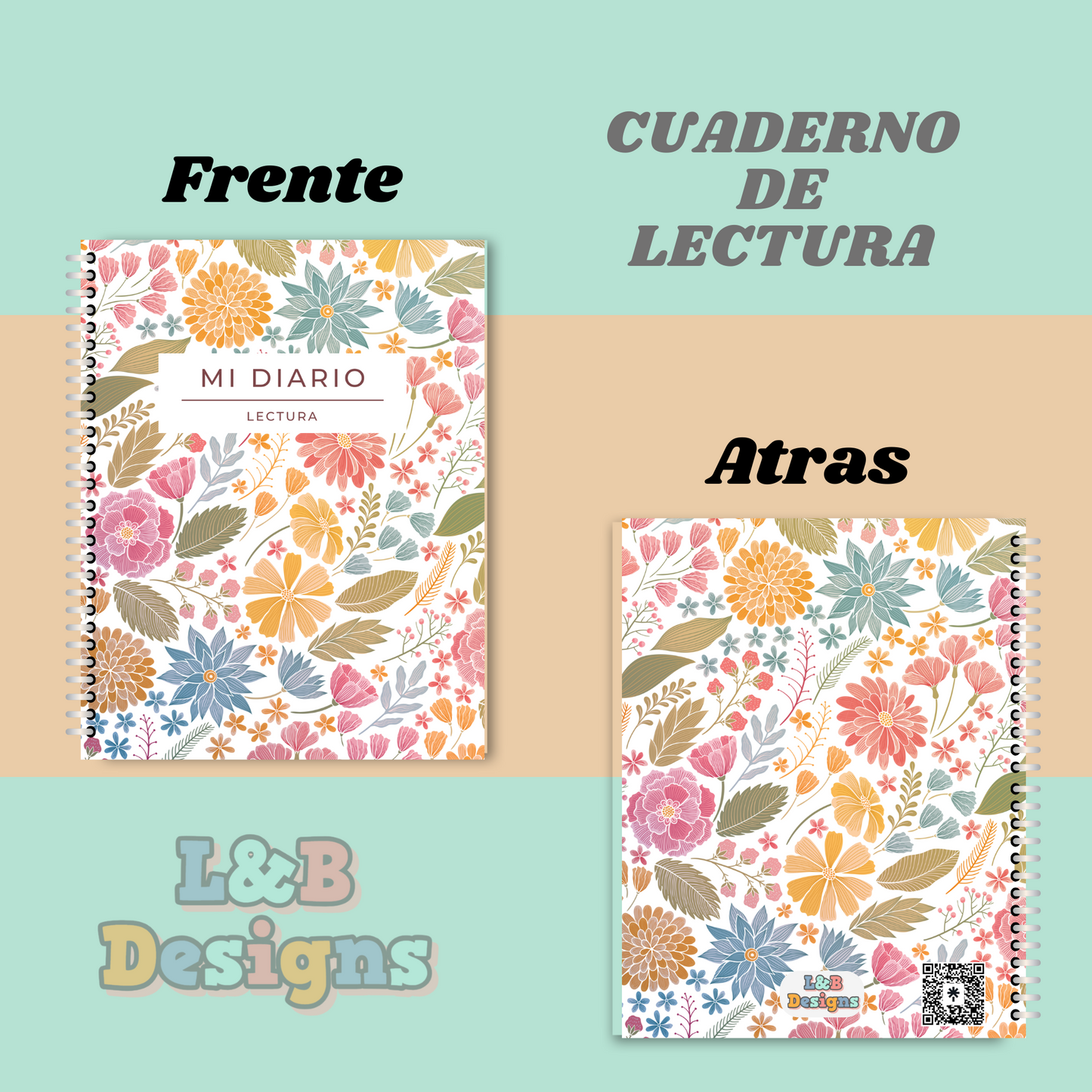 CUADERNO LECTURA MULTI COLOR (NUEVO DISEÑO)