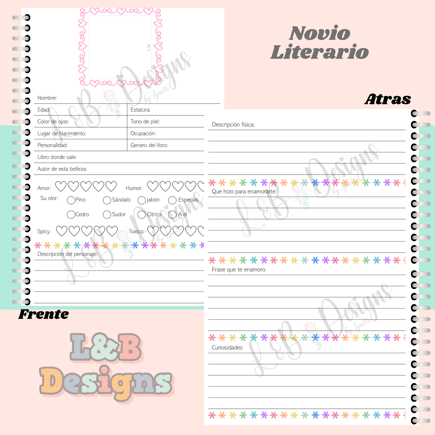 CUADERNO NOVIO LITERARIO